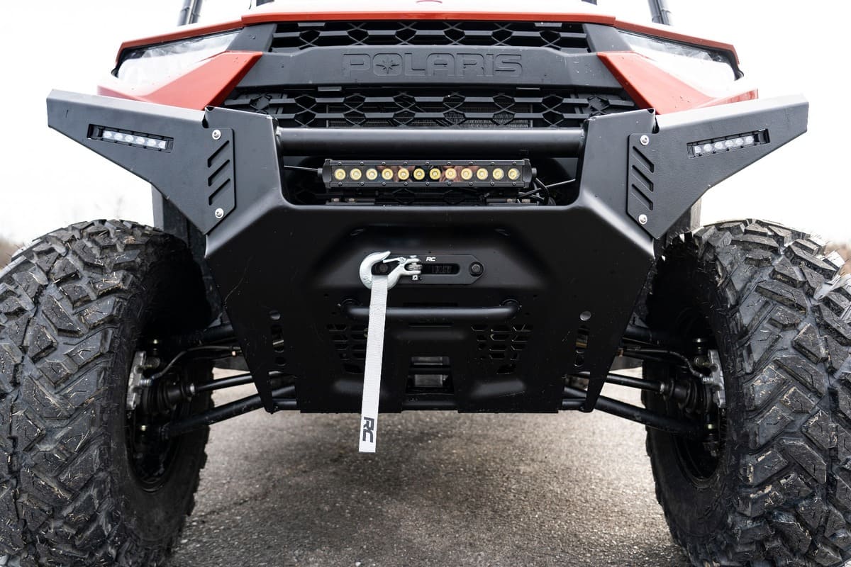 Rough Country Polaris Ranger 1000 6" Black Slimline LED Pair Bumper Wings