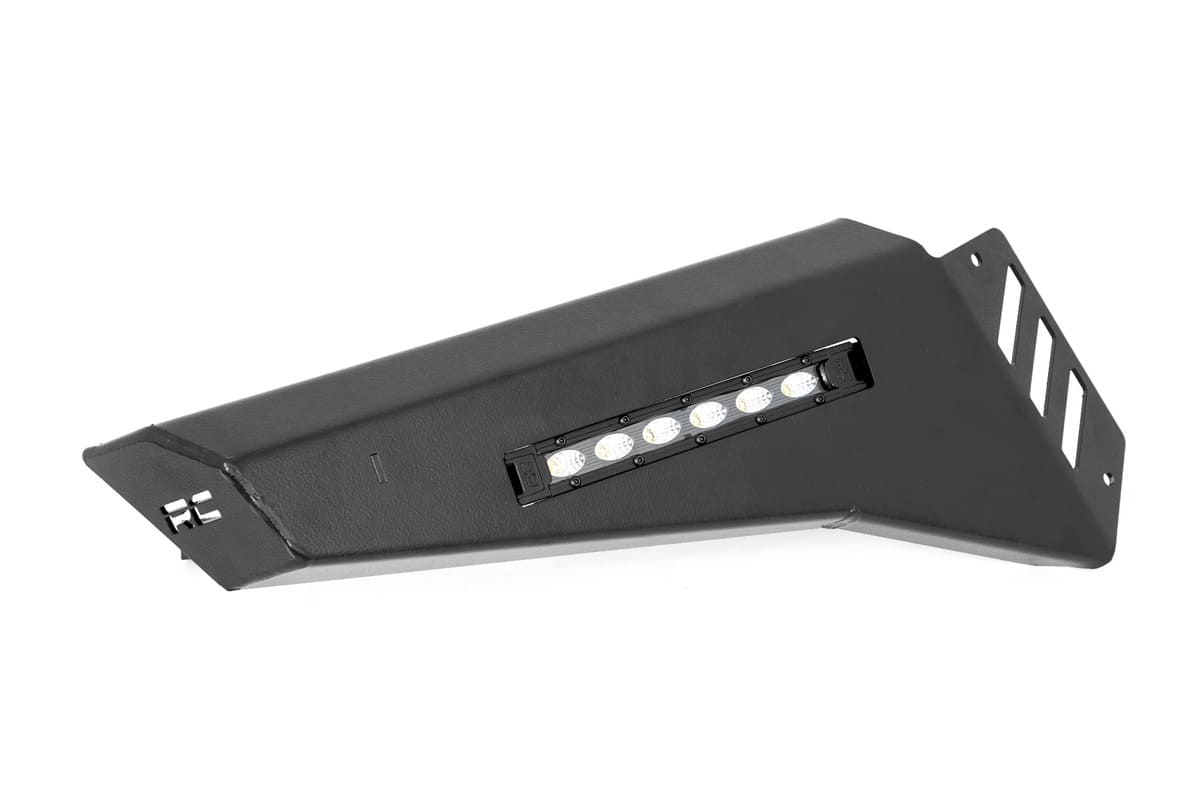 Rough Country Polaris Ranger 1000 6" Black Slimline LED Pair Bumper Wings