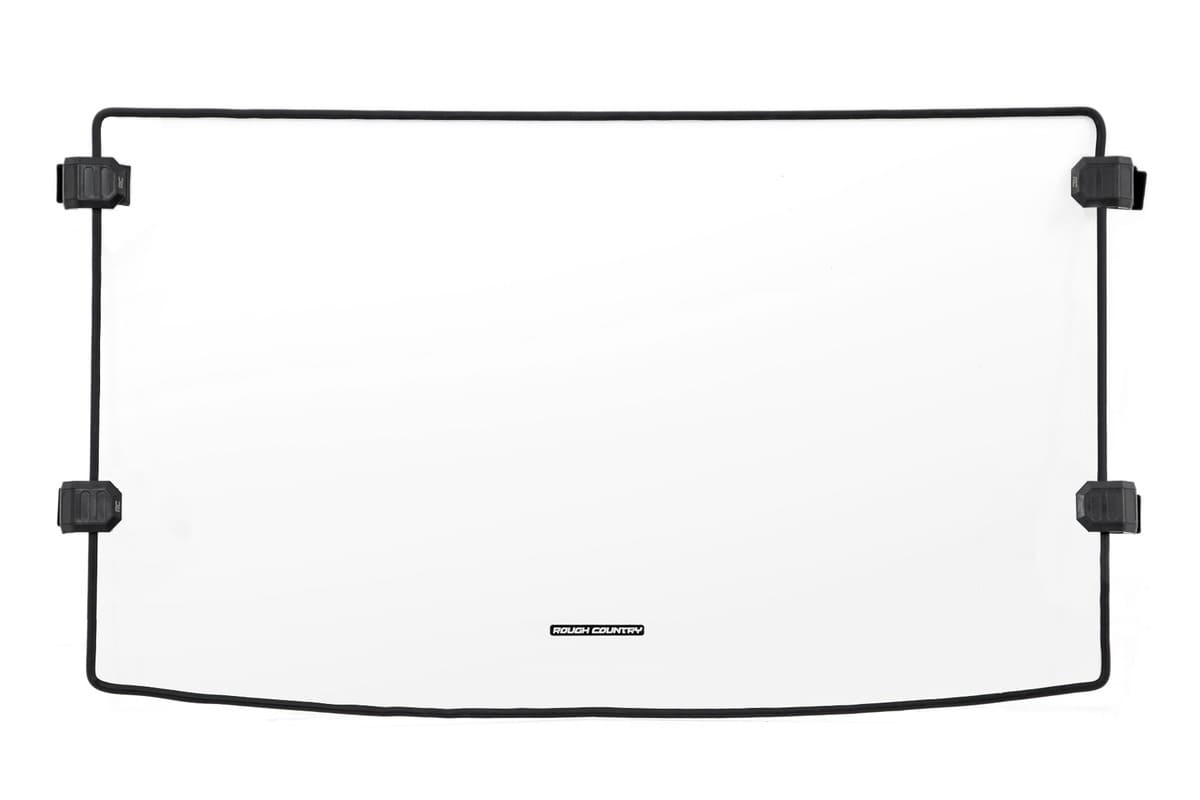 Rough Country Polaris Ranger 500/570 Mid Size Scratch Resistant Full Windshield