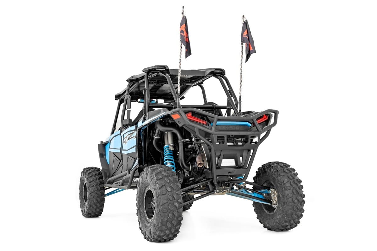 Rough Country Polaris RZR 1000 XP Rear Tubular Bumber With Reciever Hitch