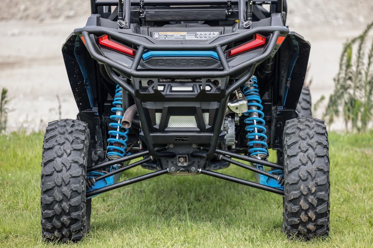 Rough Country Polaris RZR 1000 XP Rear Tubular Bumber With Reciever Hitch