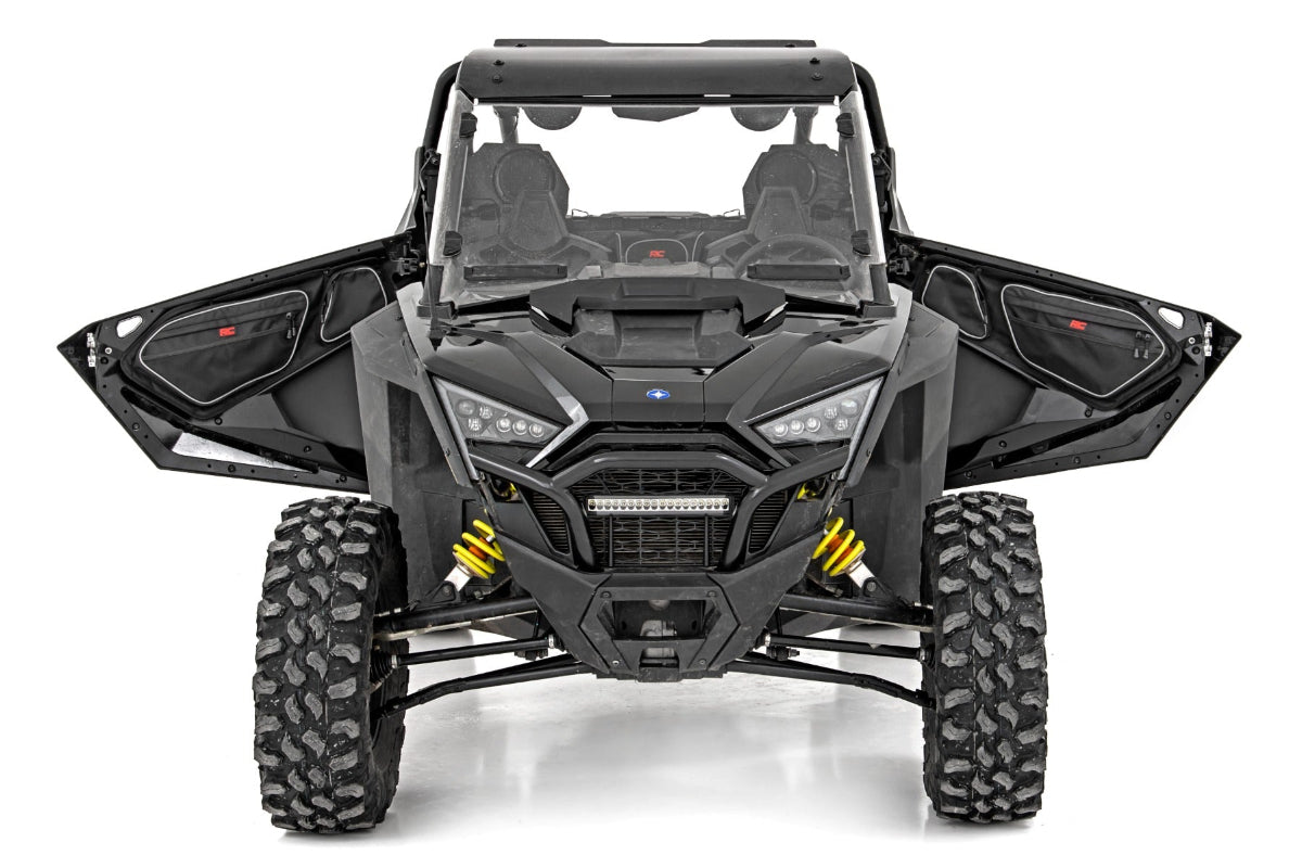 Rough Country Polaris RZR Pro R Front Door Storage Bags
