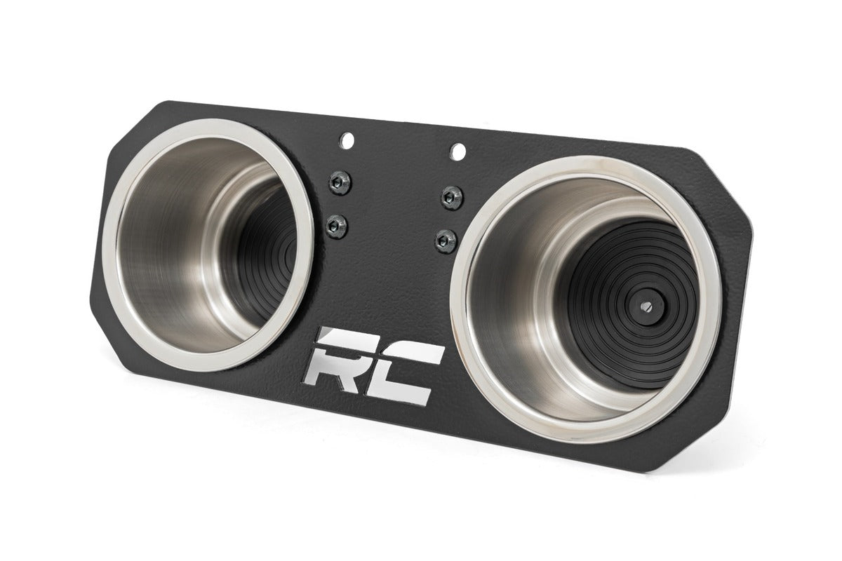 Rough Country Polaris RZR RZR S 570/RZR S4 1000 Passenger Grip Handle Dual Cup Holder