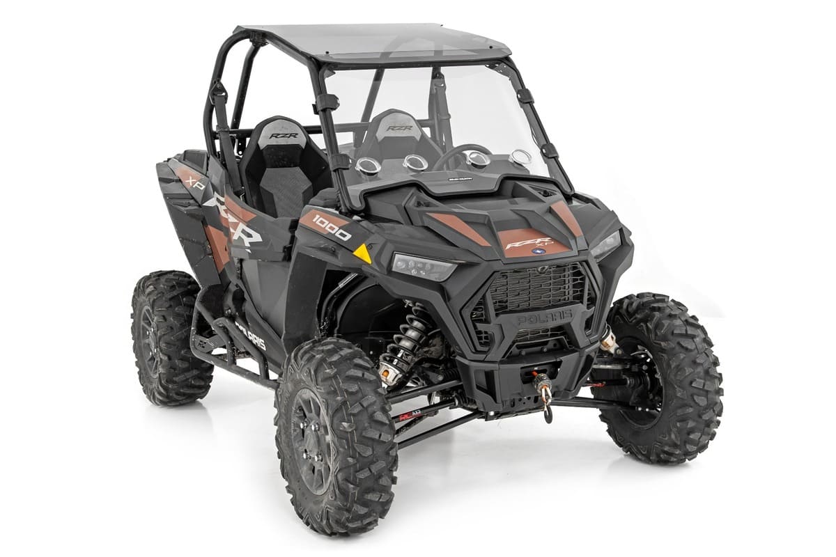 Rough Country Polaris RZR XP 1000 Scratch Resistant Vented Full Windshield