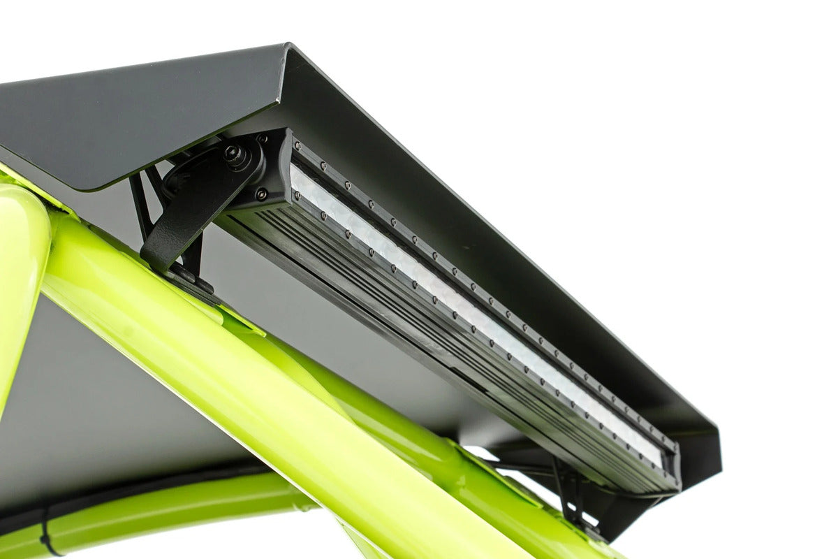 Rough Country Polaris RZR Turbo S4 Black Series Rear Bracket 30 Inch Curved LED Light Kit