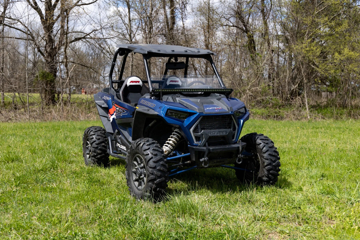 Rough Country Polaris RZR XP 1000 40" Black Single Row Front Mount LED Light Kit