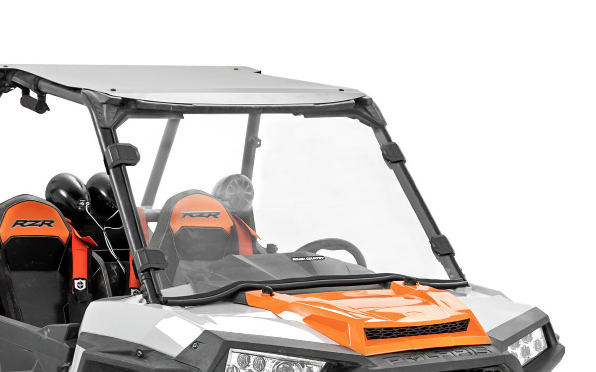 Rough Country Polaris RZR XP 1000 Scratch Resistant Full Windshield