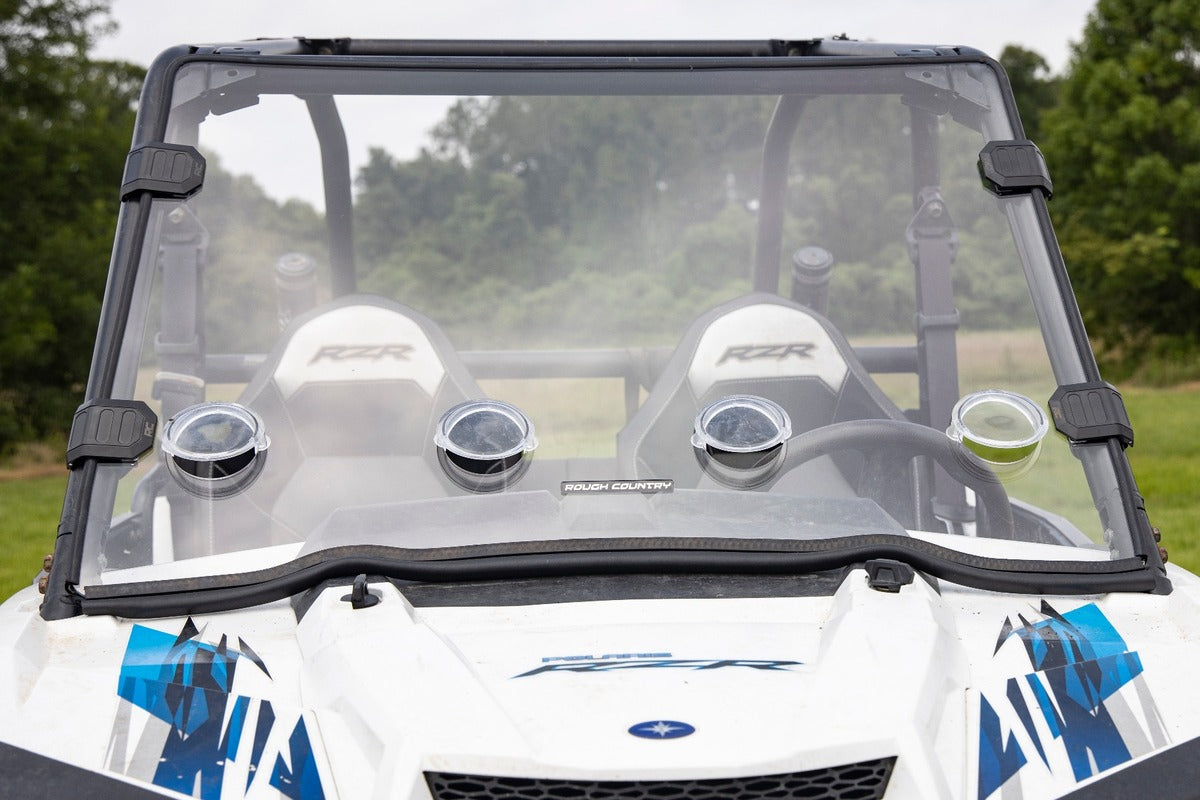 Rough Country Polaris RZR XP 1000 Scratch Resistant Vented Full Windshield