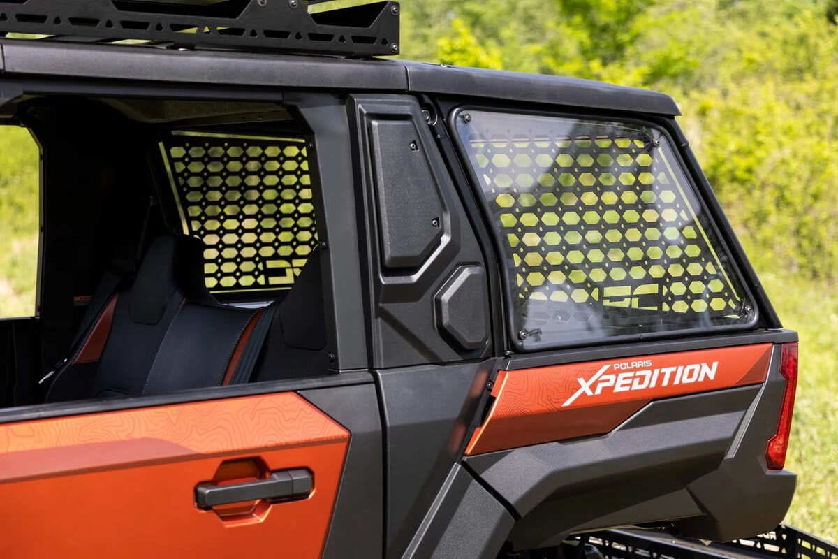 Rough Country Polaris Xpedition ADV 5 Scratch Resistant Bed Side Rear Windows