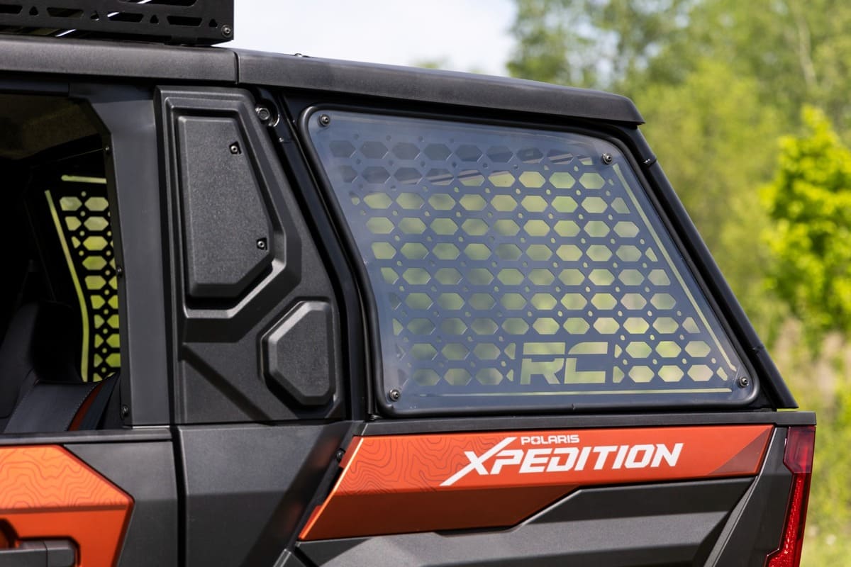 Rough Country Polaris Xpedition ADV 5 Scratch Resistant Bed Side Rear Windows
