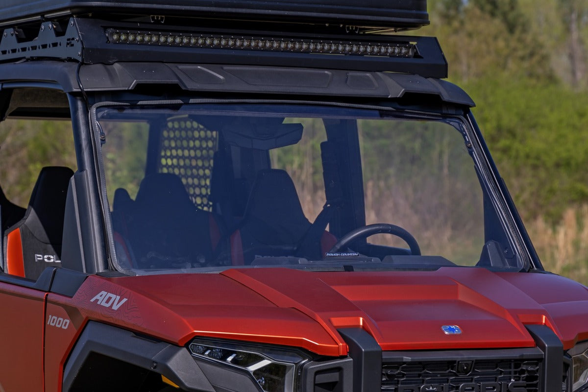 Rough Country Polaris Xpedition ADV 5 Scratch Resistant Full Windshield
