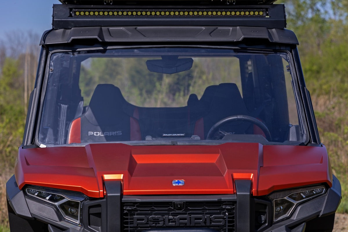Rough Country Polaris Xpedition ADV 5 Scratch Resistant Full Windshield