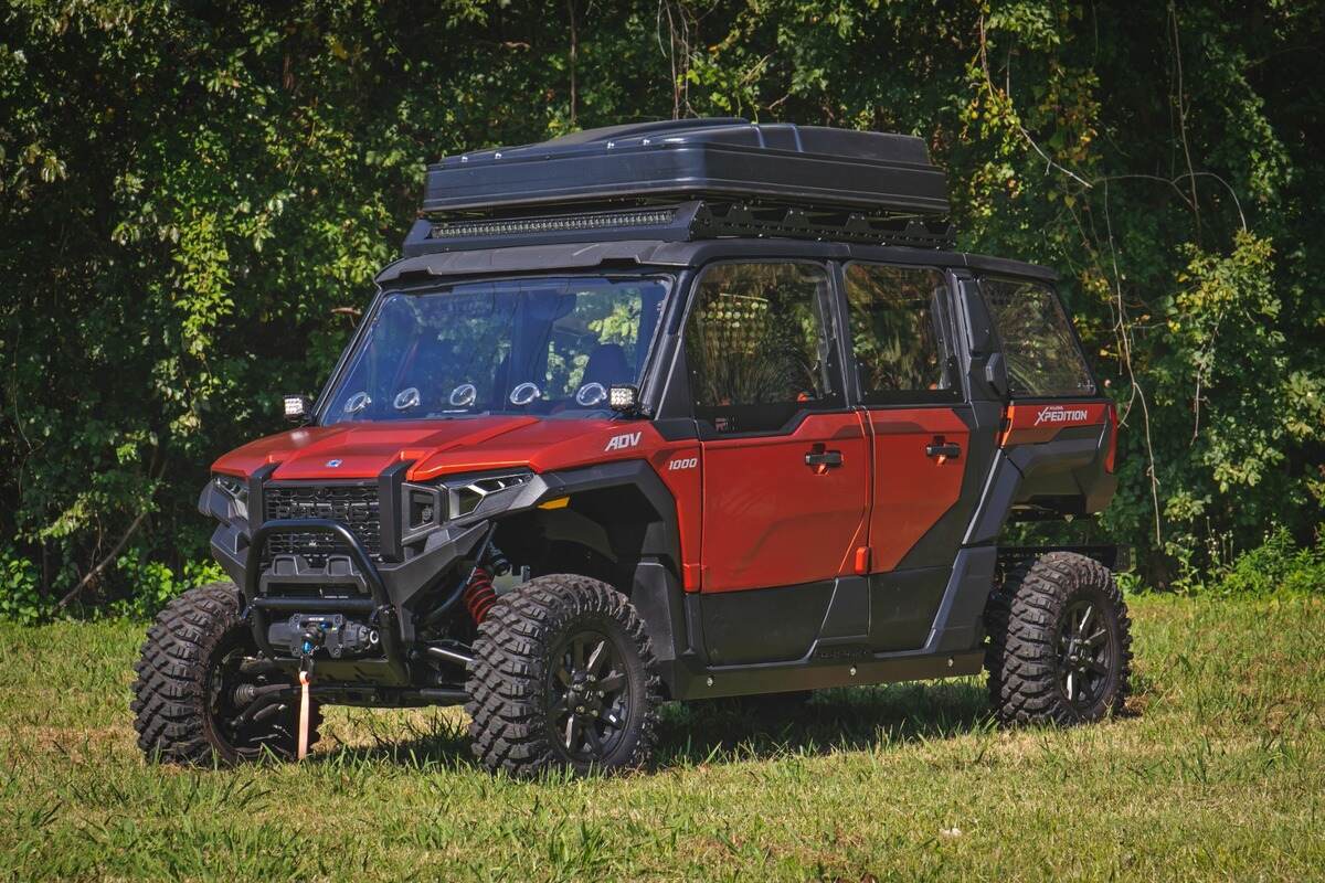 93202Rough Country Polaris Xpedition ADV 5 Scratch Resistant Side Windows