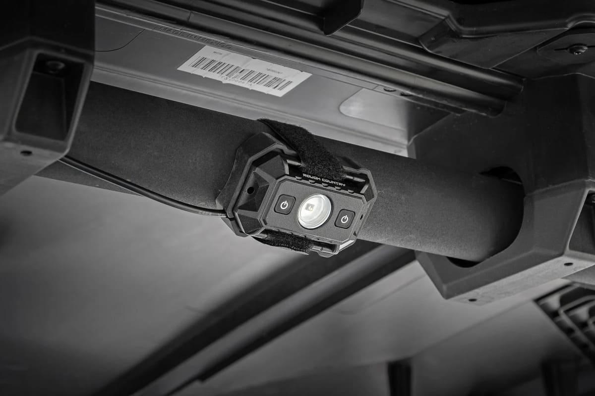 Rough Country RGB/White Chrome Series LED Dome Light