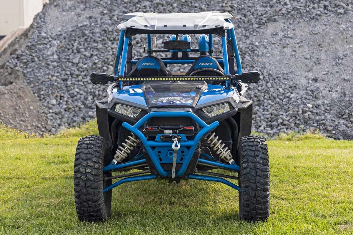 Rough Country UTV 6500 lb Winch w/ Remote Synthetic Rope