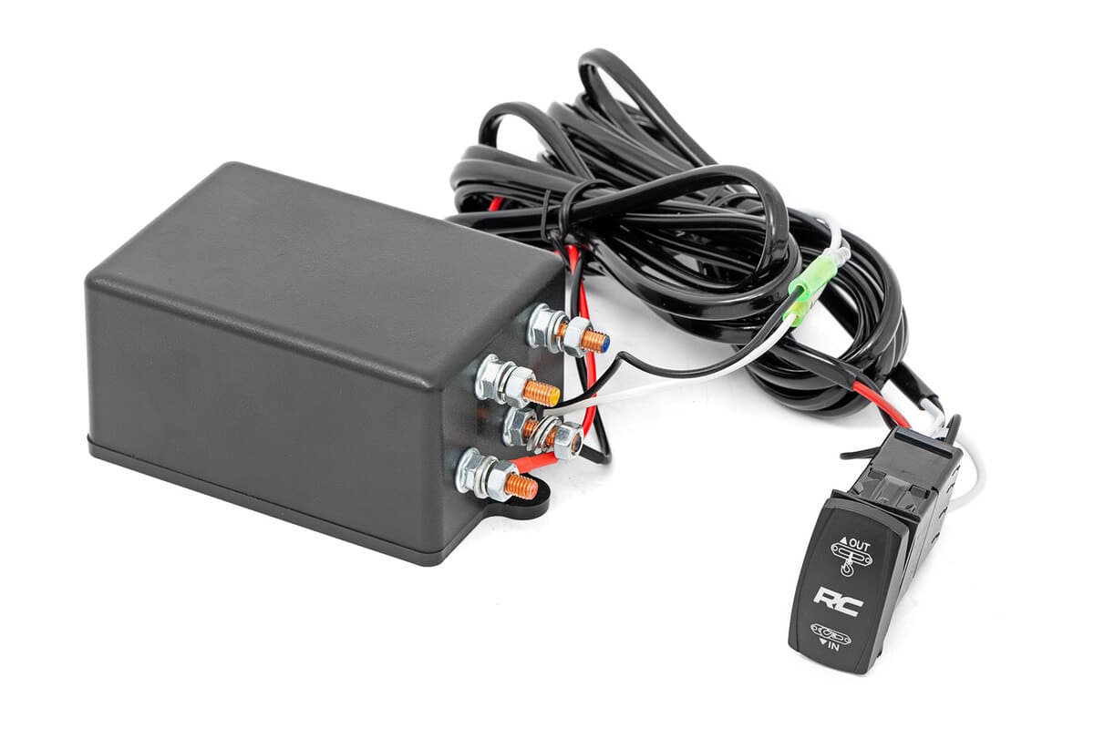Rough Country UTV 6500 lb Winch w/ Remote Synthetic Rope