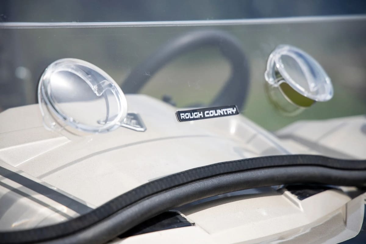 Rough Country Yamaha Viking EPS Scratch Resistant Vented Full Windshield