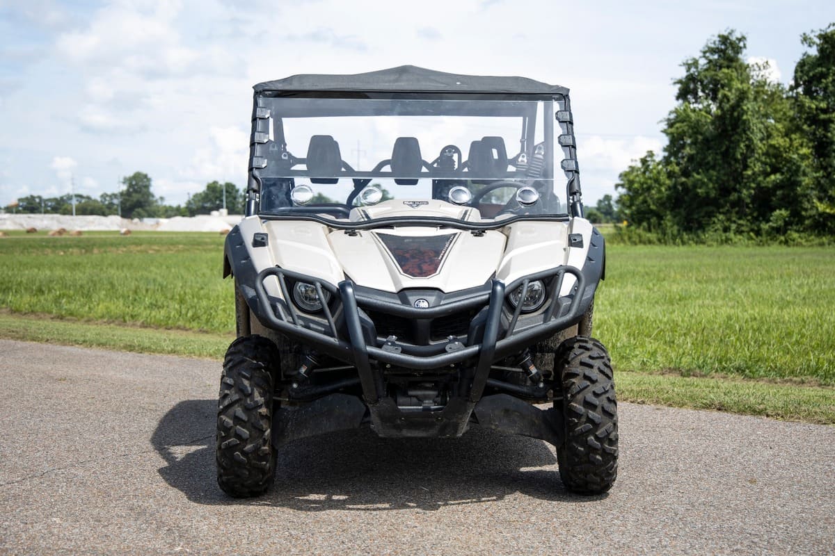 Rough Country Yamaha Viking EPS Scratch Resistant Vented Full Windshield