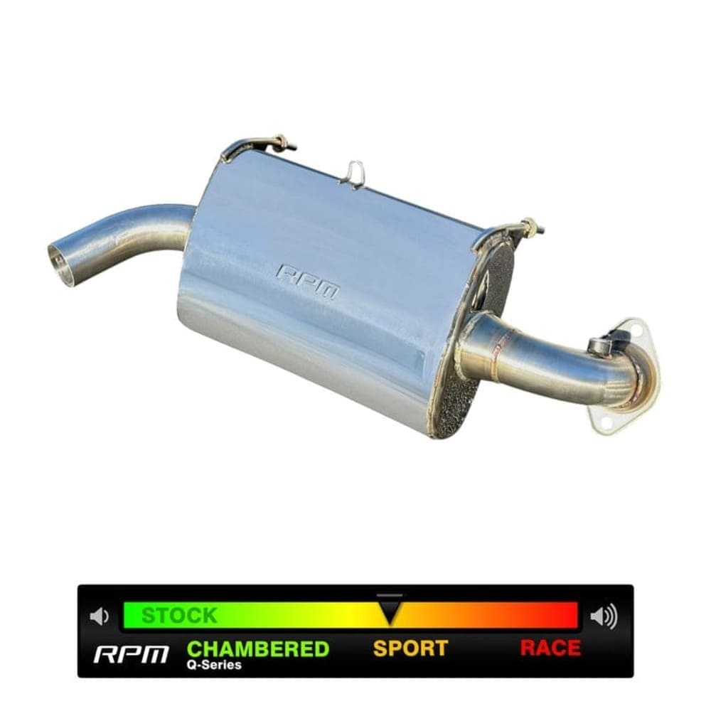 RPM '15-'23 Polaris RZR XP 1000 & RS1 Slip-On Exhaust Sport Muffler