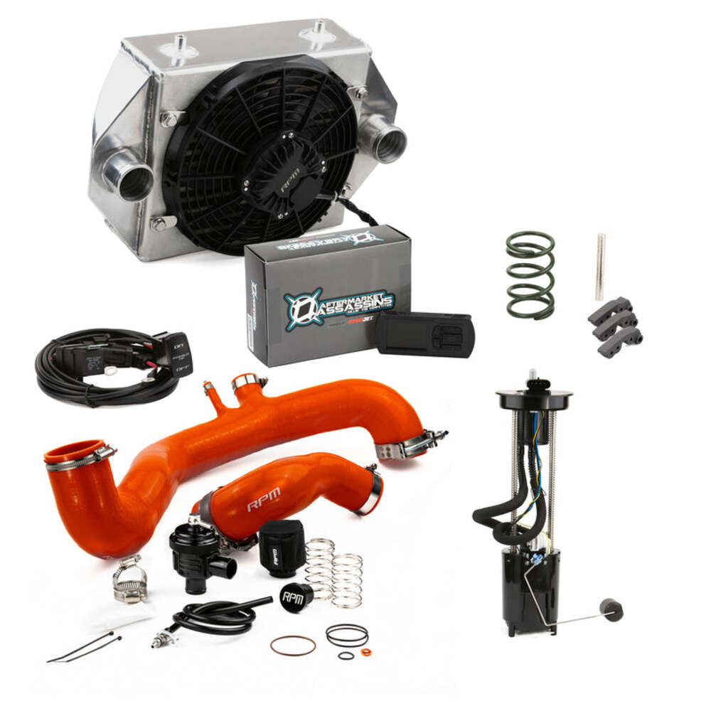 RPM '17-'19 Can-Am Maverick X3 120HP to 205HP Big Core Intercooler Kit & Tuner