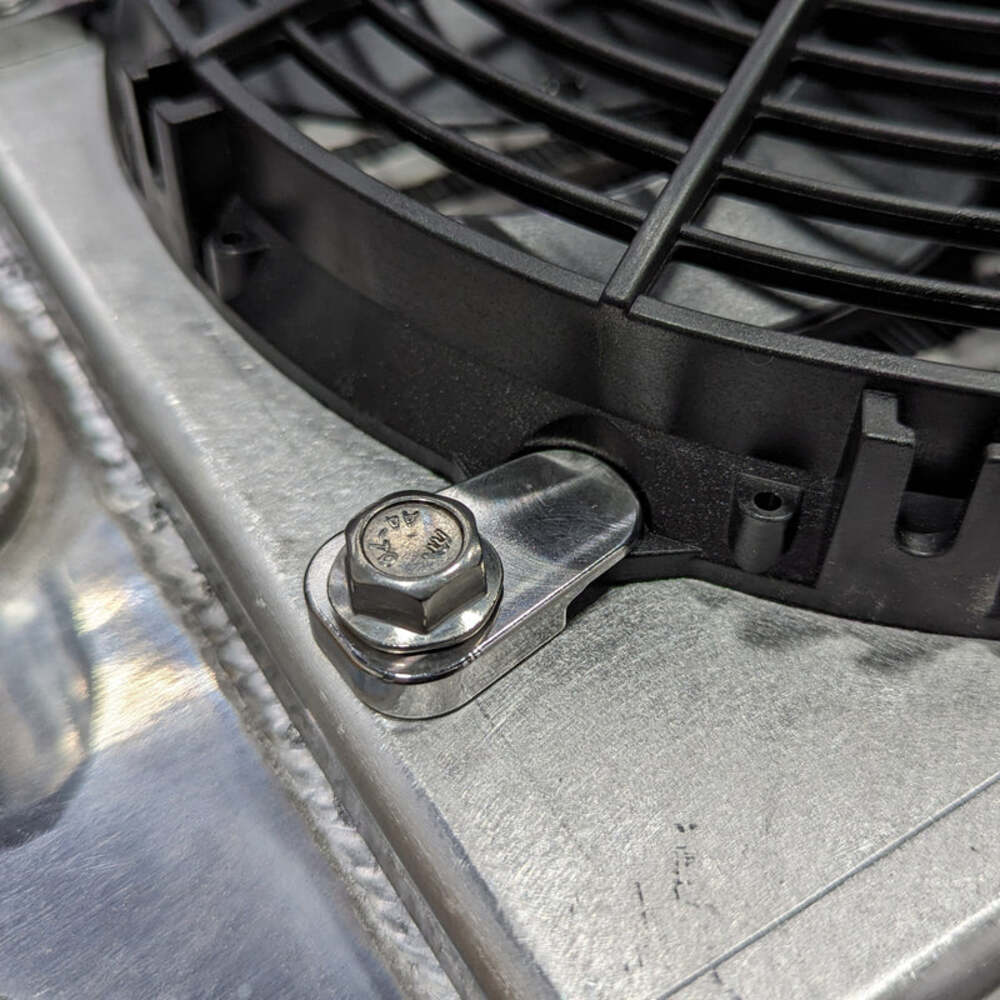 RPM '17-'19 Can-Am Maverick X3 50mm 10" Brushless 10 Blade Intercooler Fan Upgrade Kit