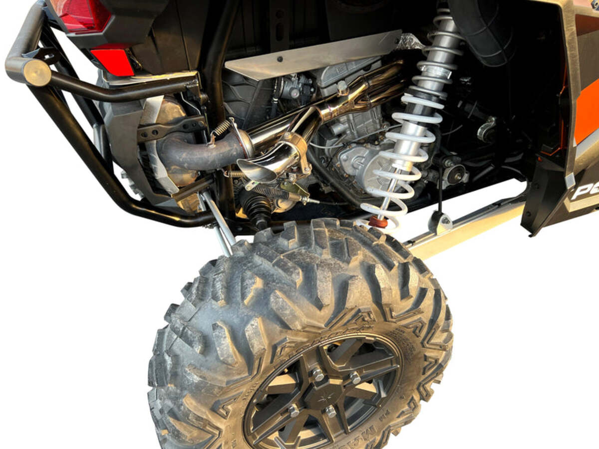 RPM '18-'23 Polaris RZR XP 1000 2.5" E-valve Captain's Choice Side Dump Exhaust