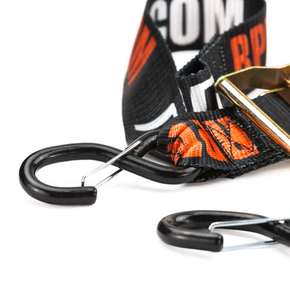 RPM 2" x 10ft Heavy Duty 3,300Lb Ratchet Strap Tie Downs - 2 Pack