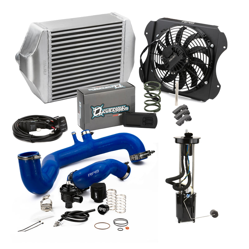 RPM '20-'22 Can-Am Maverick X3 120HP to 205HP Complete Upgrade Kit X3 Big Core Intercooler Kit & Tuner