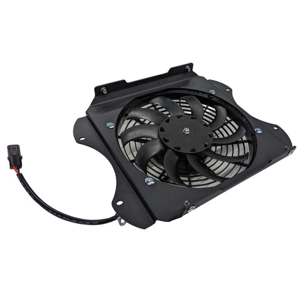 RPM '20-'25 Can-Am Maverick X3 Sealed Intercooler Fan Shroud & 10" 10 Blade Brushless Fan