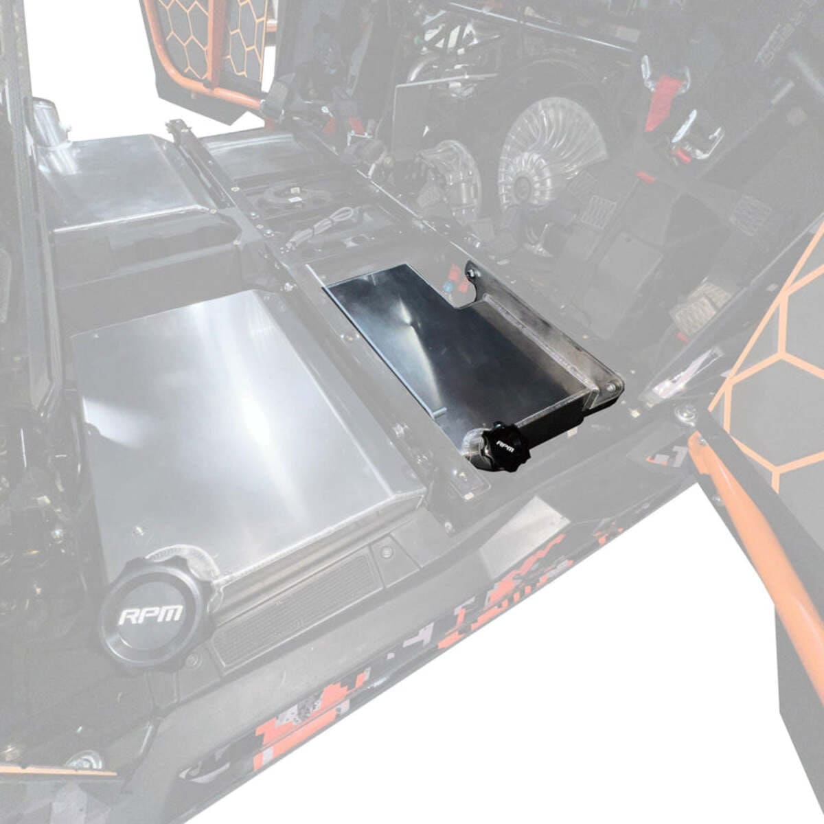 RPM '22-'25 Polaris RZR Pro R/ Turbo R 4 Seat 4.5 Gallon Auxiliary Fuel Tank