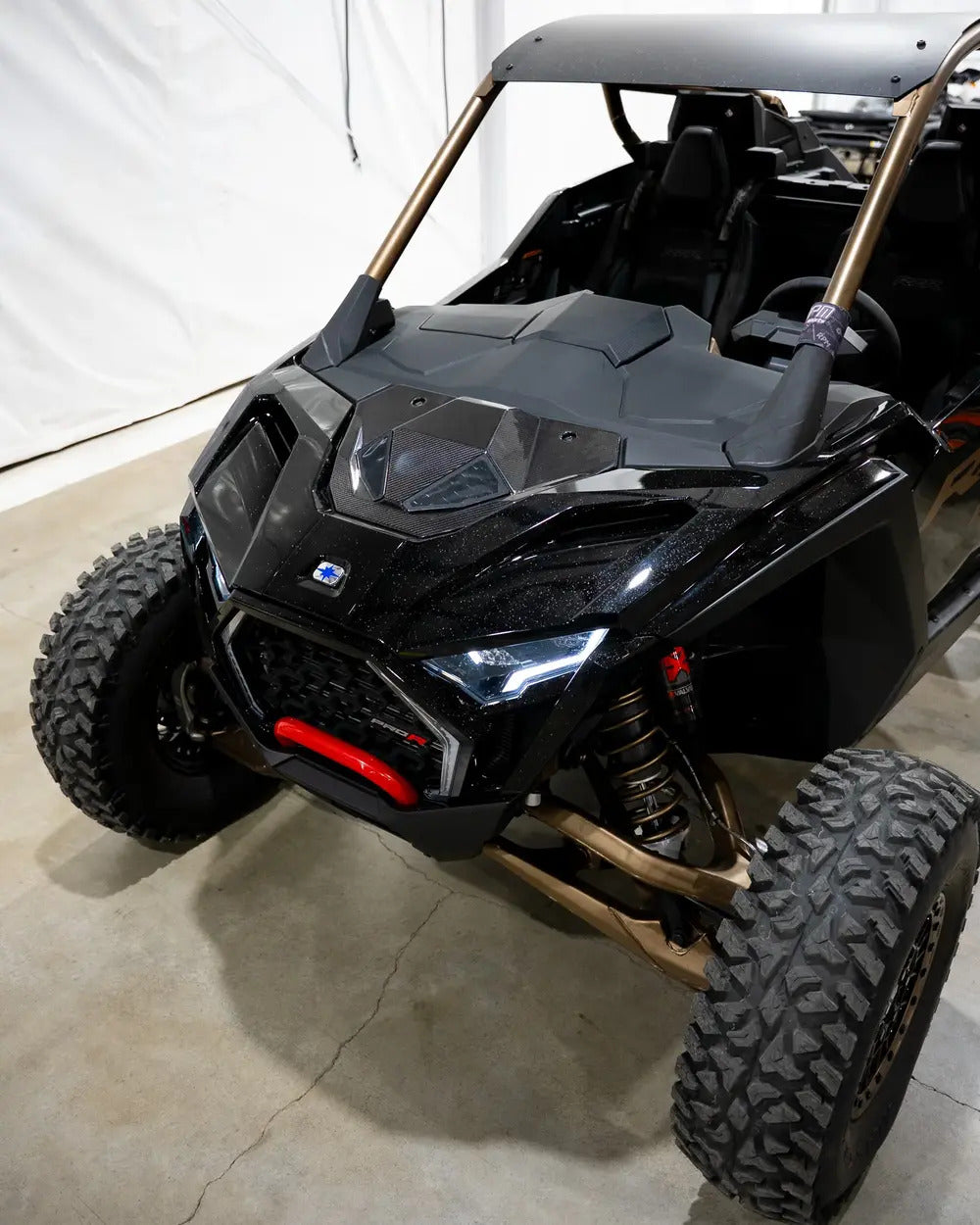 RPM '25-'26 Polaris RZR Pro R Ram Air Carbon Fiber Hood