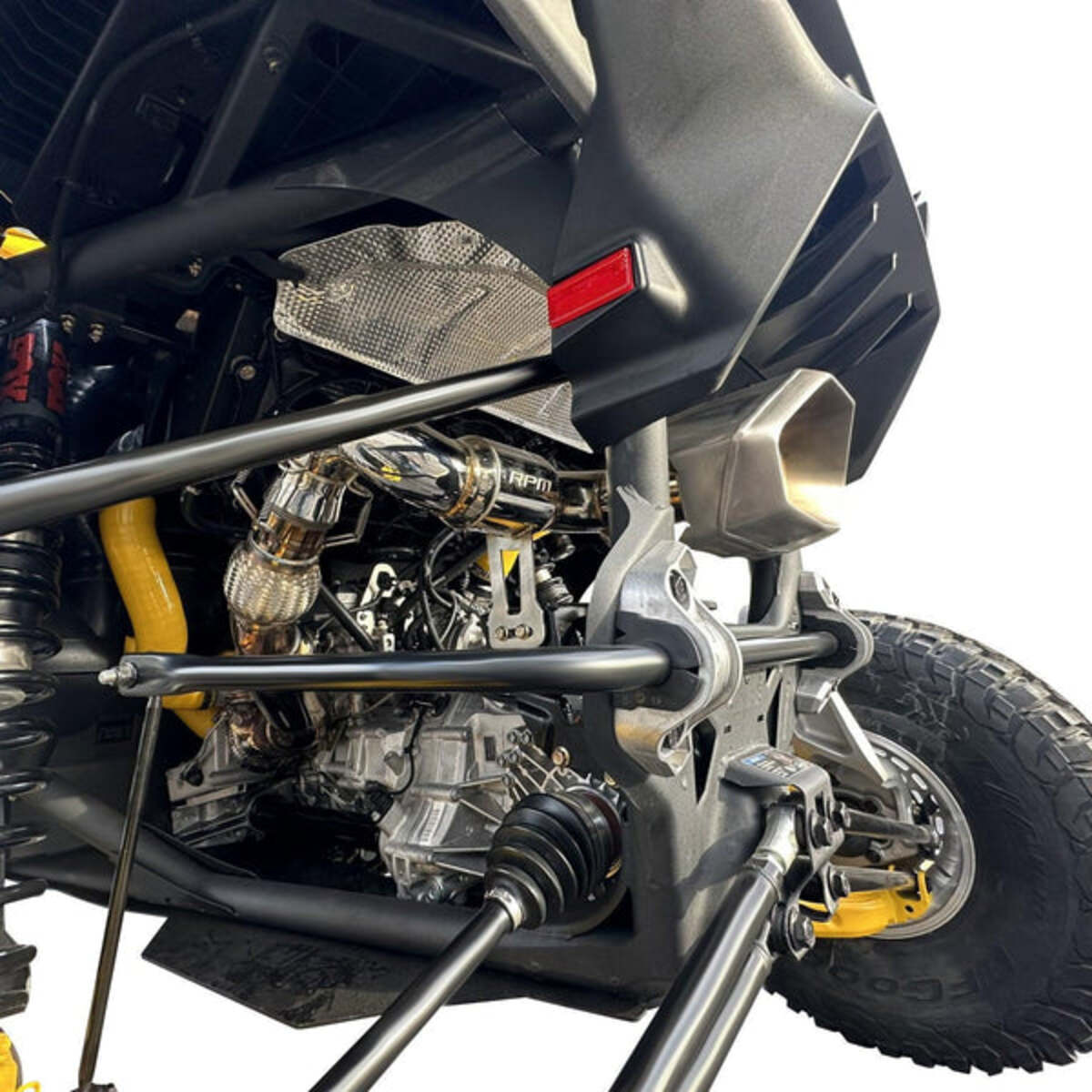 RPM Can-Am Maverick R 3" Slip On Muffler Delete & Race Pipe