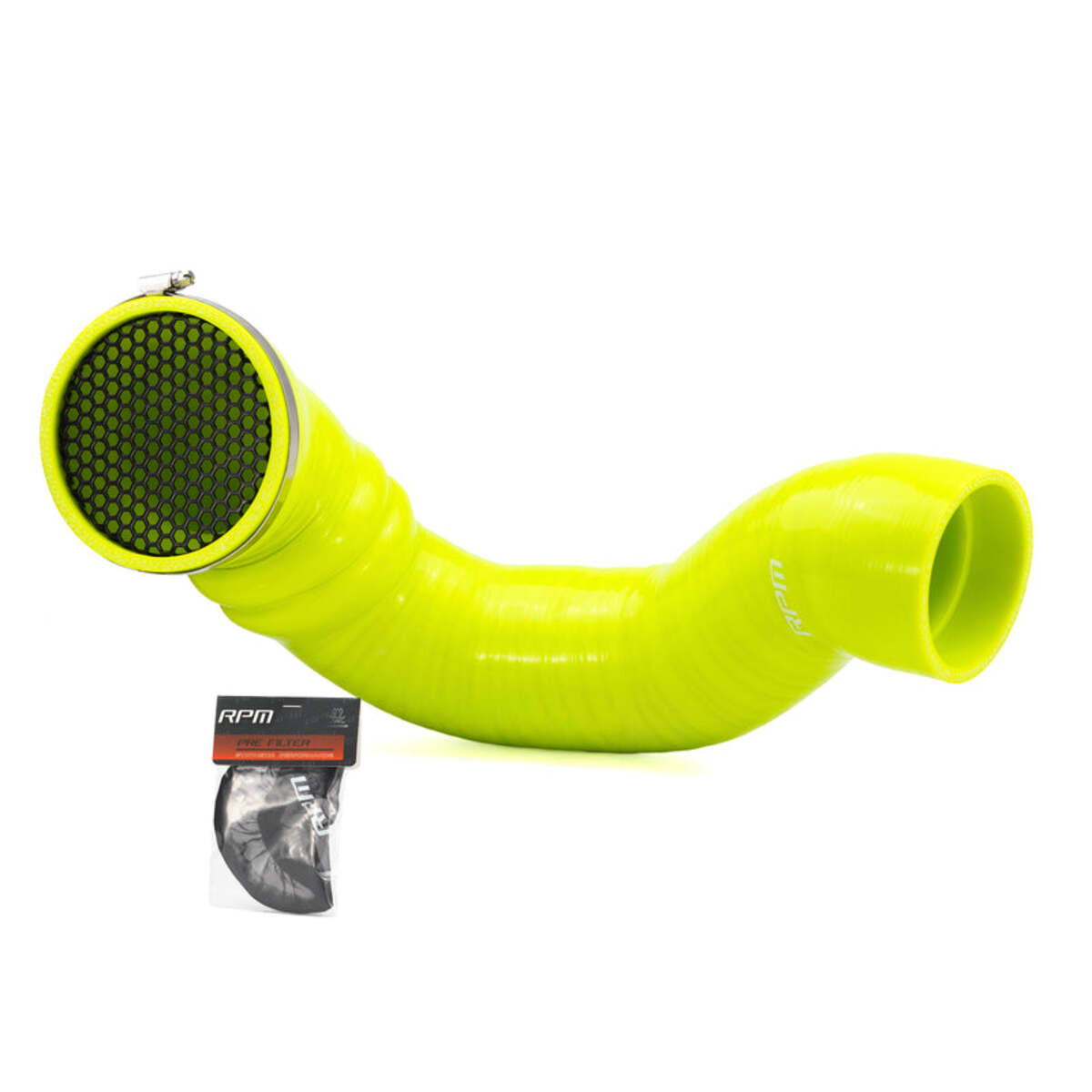 RPM Can-Am Maverick R Big Fatty Intake Tube w/ Debris Cage and Pre Filter