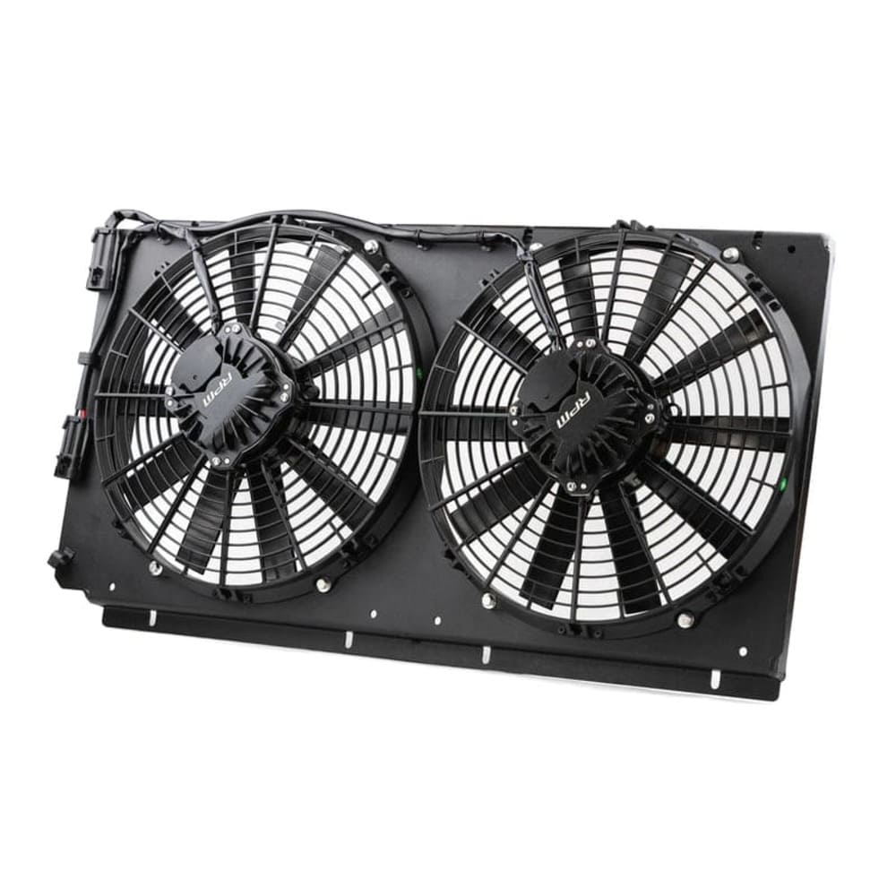 RPM Can-Am Maverick R Brushless Intercooler Fans & Shroud Kit