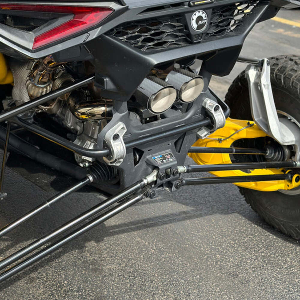 RPM Can-Am Maverick R Carbon Colored Dual Exhaust Tips