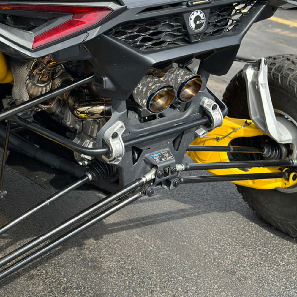 RPM Can-Am Maverick R Carbon Colored Dual Exhaust Tips