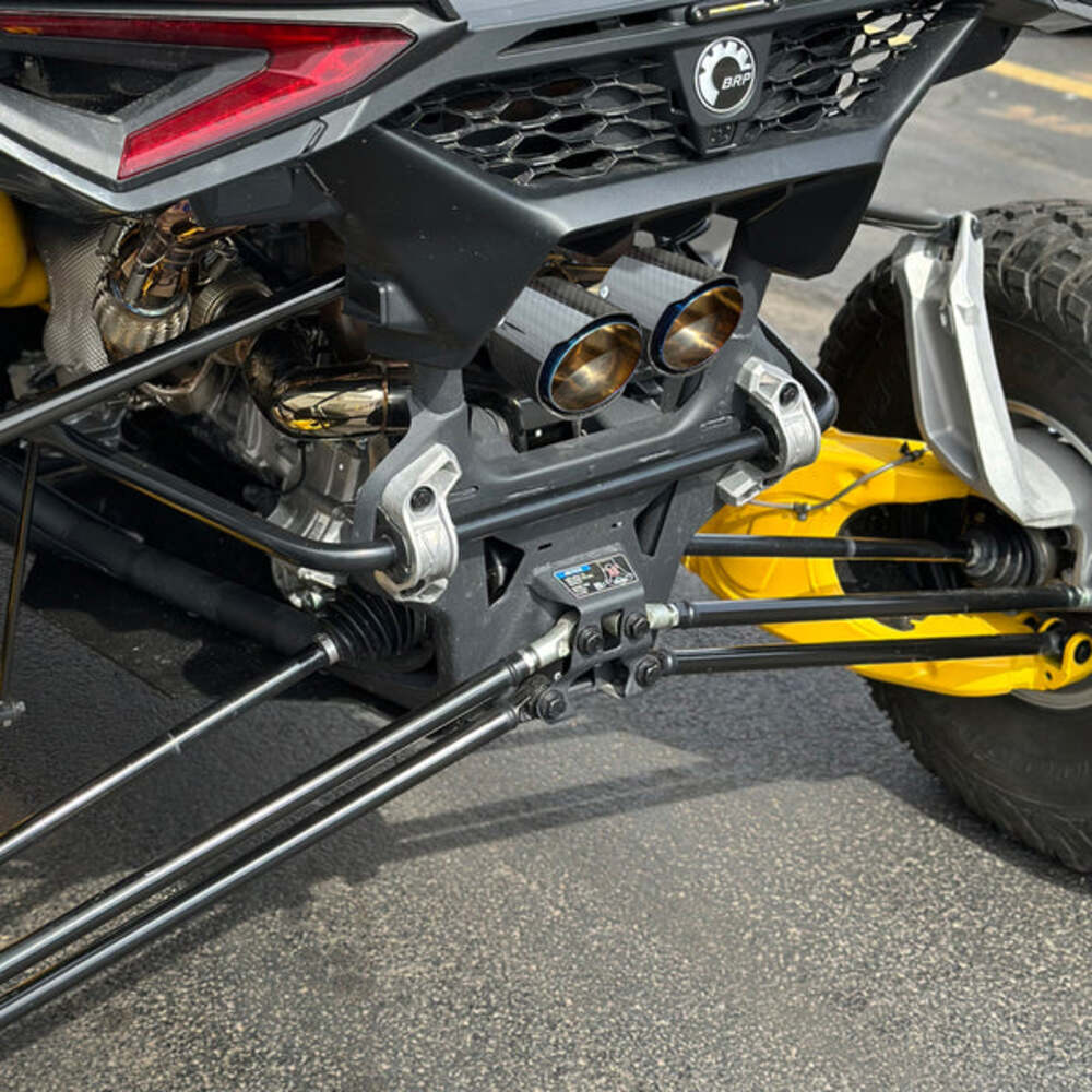 RPM Can-Am Maverick R Carbon Colored Dual Exhaust Tips