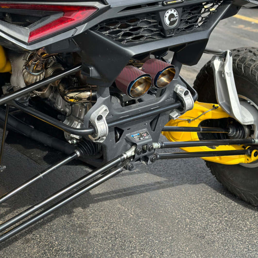 RPM Can-Am Maverick R Carbon Colored Dual Exhaust Tips