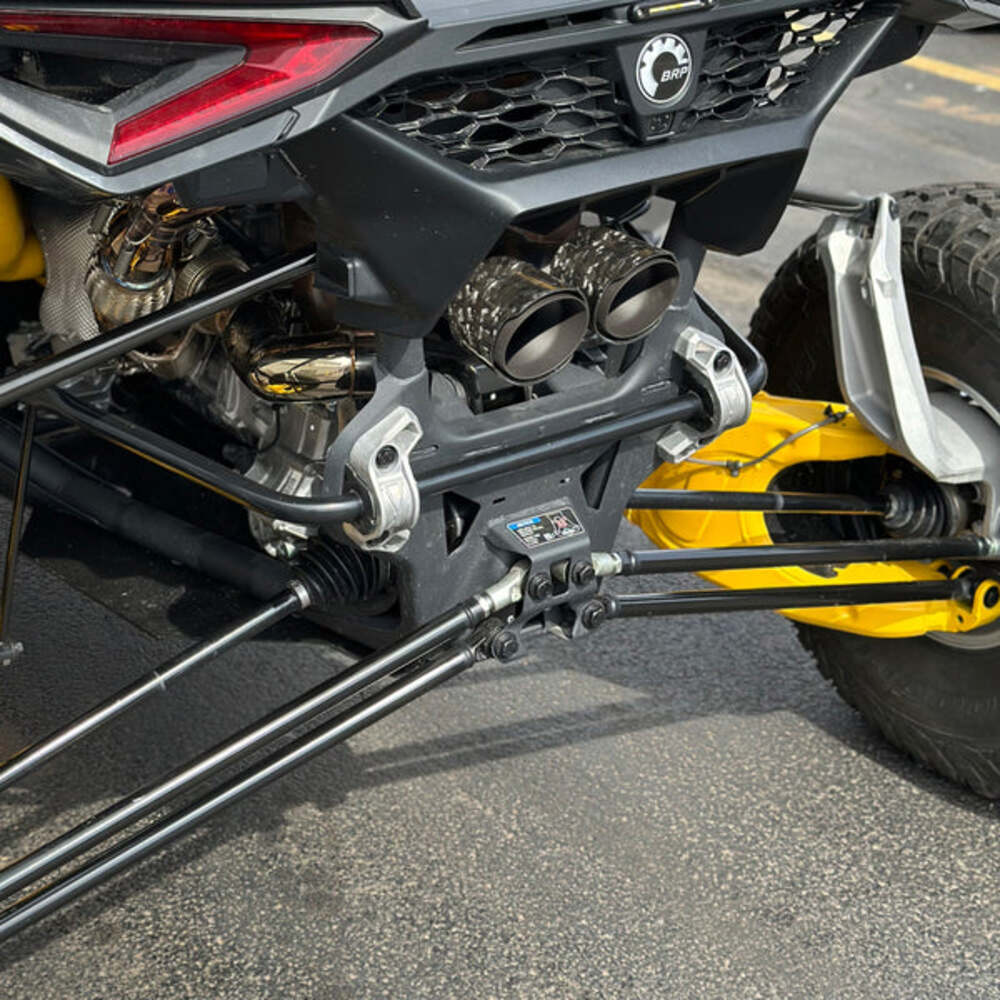 RPM Can-Am Maverick R Carbon Colored Dual Exhaust Tips