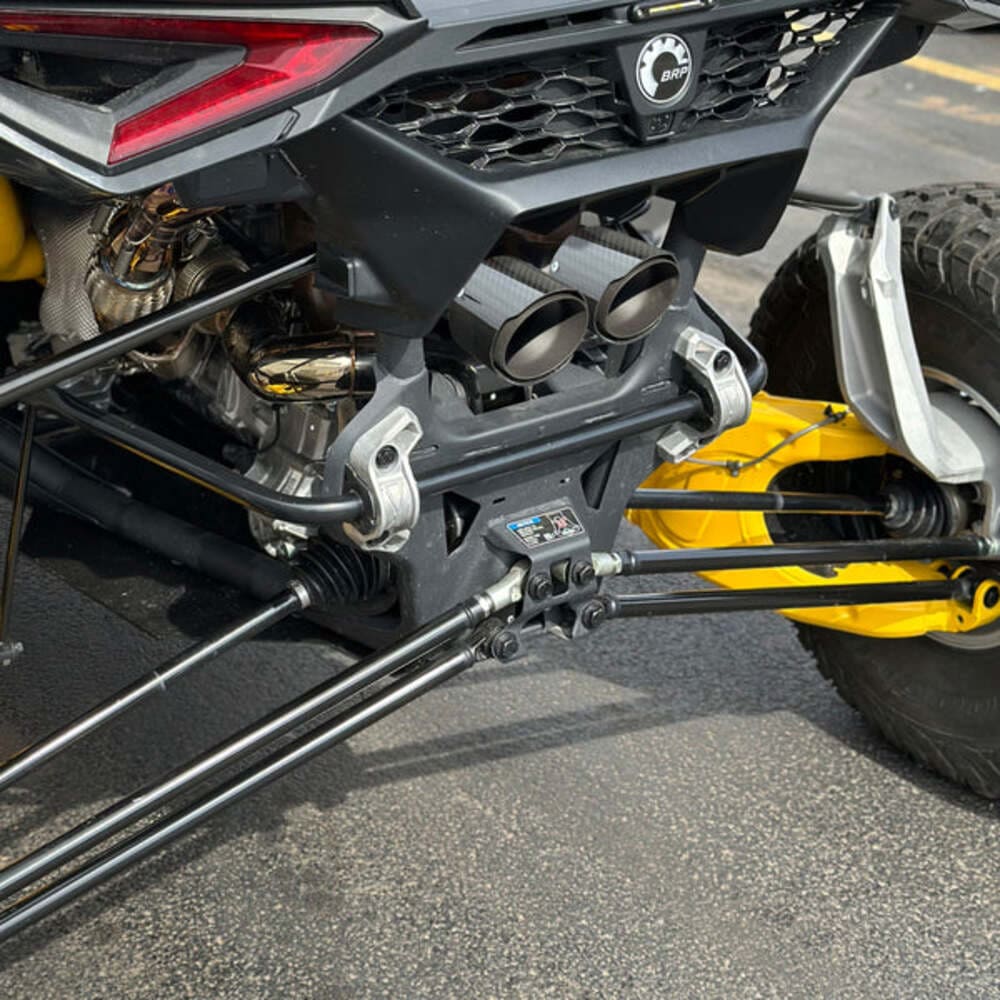 RPM Can-Am Maverick R Carbon Colored Dual Exhaust Tips