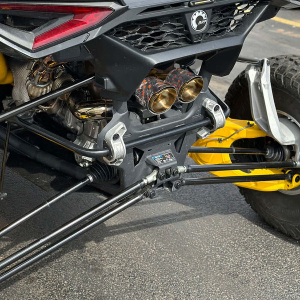 RPM Can-Am Maverick R Carbon Colored Dual Exhaust Tips