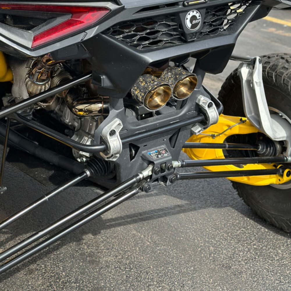 RPM Can-Am Maverick R Carbon Colored Dual Exhaust Tips