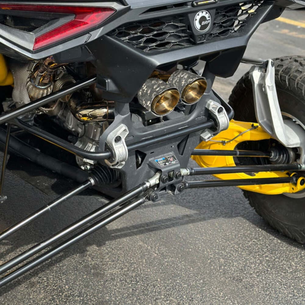 RPM Can-Am Maverick R Carbon Colored Dual Exhaust Tips