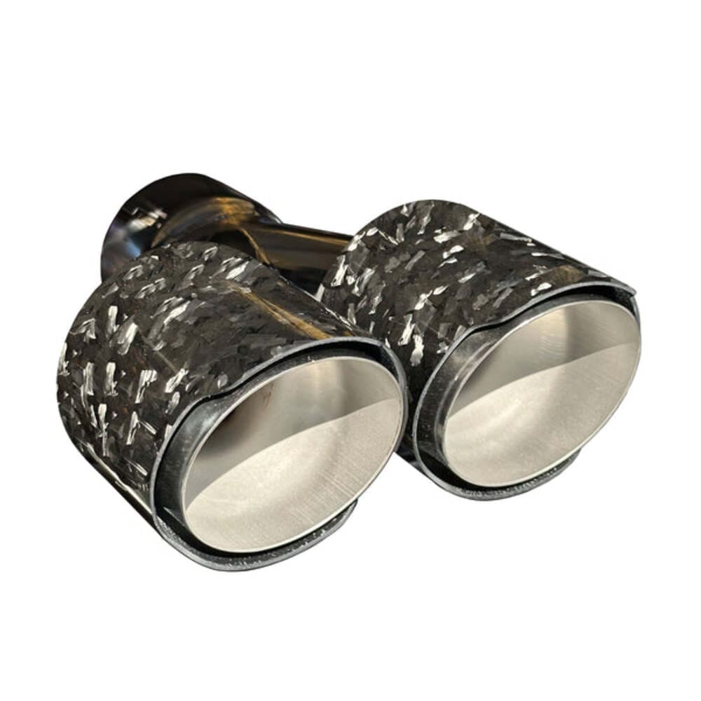RPM Can-Am Maverick R Carbon Colored Dual Exhaust Tips