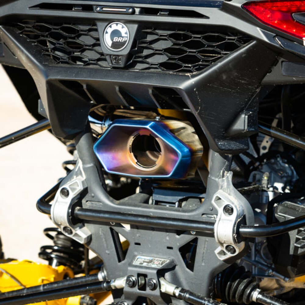 RPM Can-Am Maverick R Stainless Replacement Blued and Black Tip