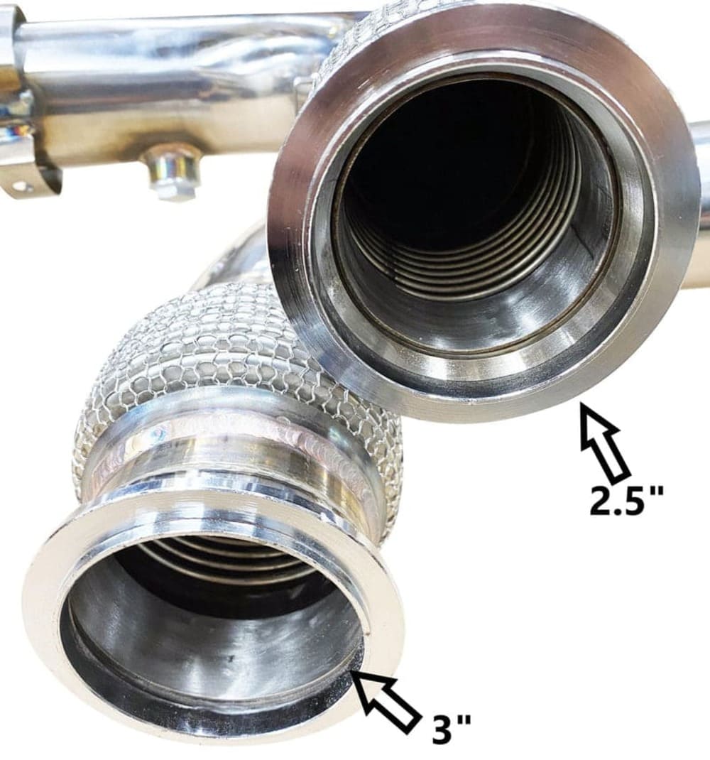 RPM Can-Am Maverick X3 E-Valve 3" Electronic Dump Valve Exhaust / Mid pipe