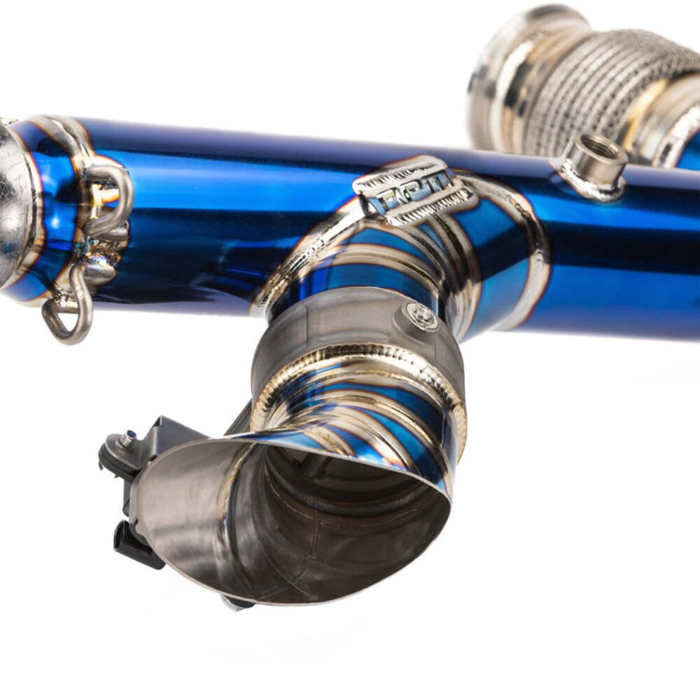 RPM Can-Am Maverick X3 Titanium TI E-Valve 3" Electronic Dump Valve Exhaust Mid Pipe