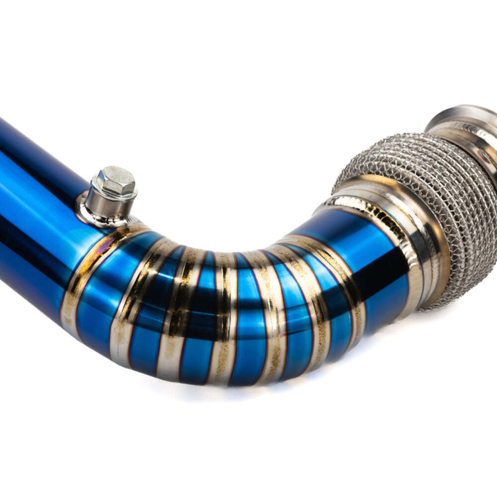 RPM Can-Am Maverick X3 Titanium TI E-Valve 3" Electronic Dump Valve Exhaust Mid Pipe