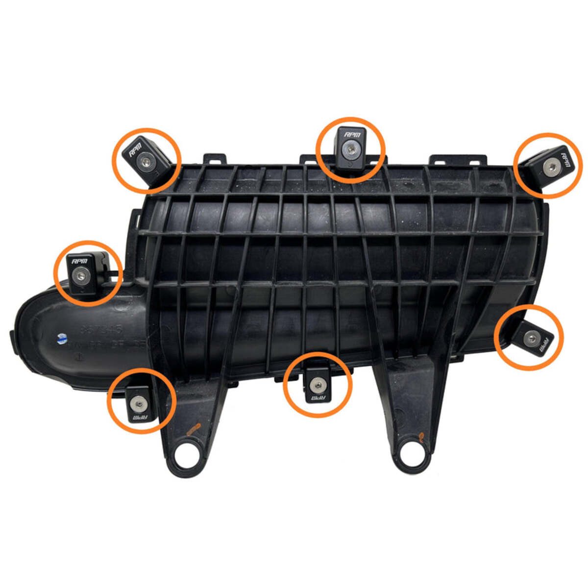 RPM Can-Am Maverick X3 Turbo Billet Plenum Clamps Reinforcements