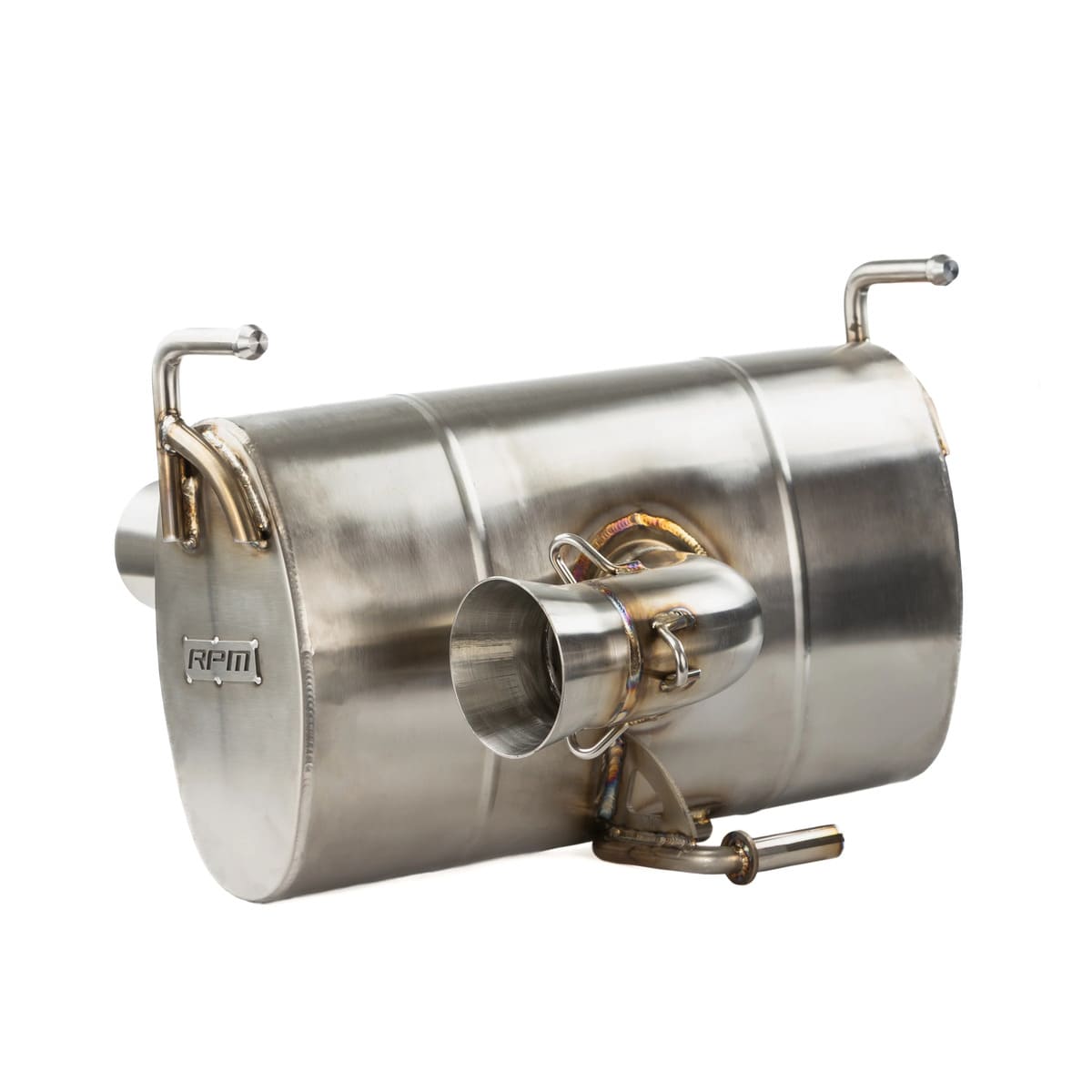 RPM Kawasaki Teryx H2 3/4 Exhaust – 2.5" Mid Pipe + Chambered Muffler/Straight or E-Valve Option